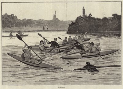 Waterpolo door Edward Morant Cox